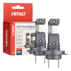LED Koplampen Hybride serie H7 H18 6000K Canbus 60W AMiO 04115 - AMiO 04115 - afbeelding 1