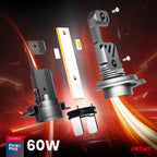 LED Koplampen Hybride serie H7 H18 6000K Canbus 60W AMiO 04115 - AMiO 04115 - afbeelding 3