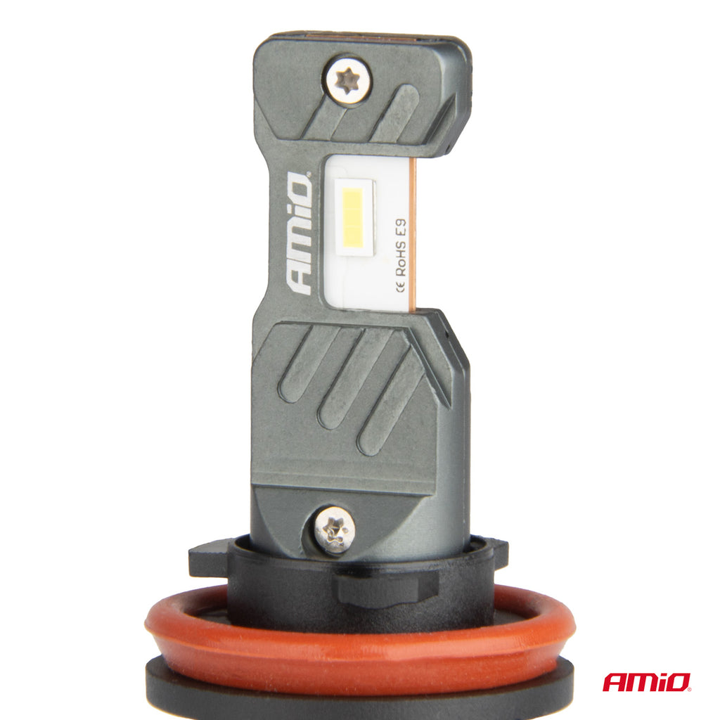 LED Koplampen Hybride serie H8 H9 H11 H16 6000K Canbus 60W AMiO 04116 - AMiO 04116 - afbeelding 2