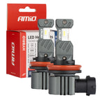 LED Koplampen Hybride serie H8 H9 H11 H16 6000K Canbus 60W AMiO 04116 - AMiO 04116 - afbeelding 5