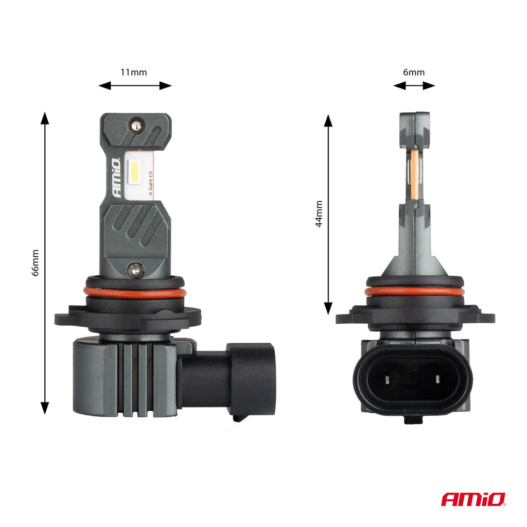 LED Koplampen Hybride serie HIR2 6000K Canbus 60W AMiO 04119 - AMiO 04119 - afbeelding 4