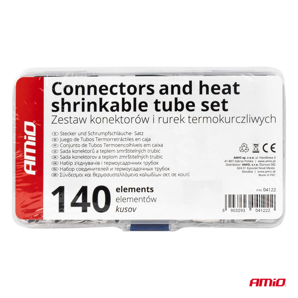 Krimpkous connectoren en buizen 140st AMiO 04122 - AMiO 04122 - afbeelding 6
