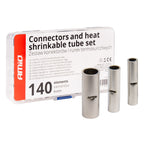 Set kabelconnectoren BN1.25 BN2 BN5.5 160 stuks AMiO 04123 - AMiO 04123 - afbeelding 1