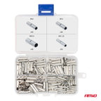 Set kabelconnectoren BN1.25 BN2 BN5.5 160 stuks AMiO 04123 - AMiO 04123 - afbeelding 2