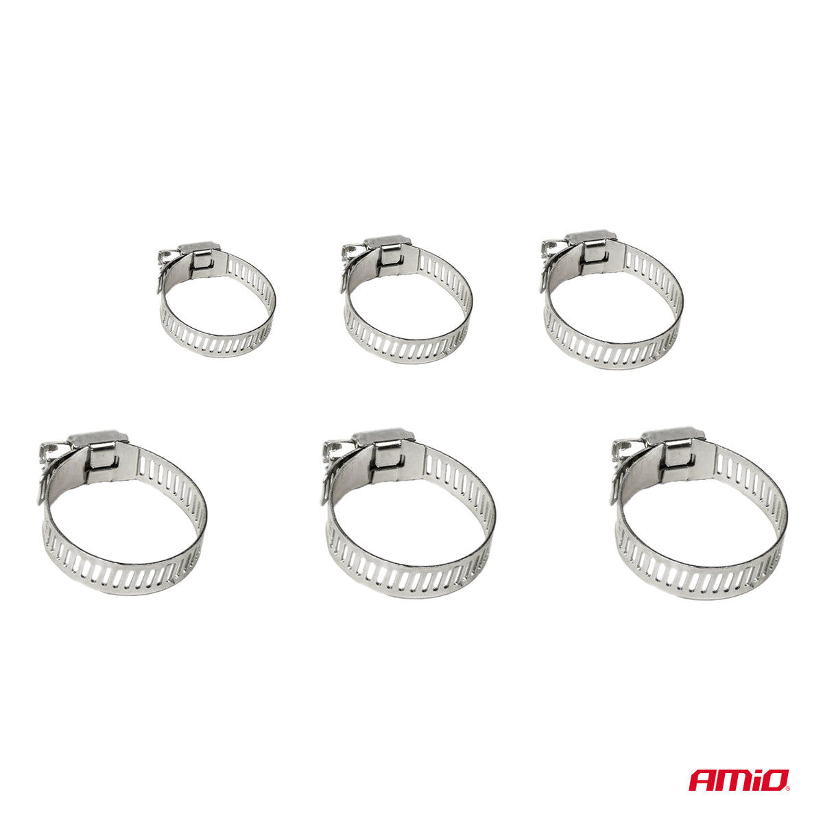 RVS schroefklemmen set 34-delig AMiO 04125 - AMiO 04125 - afbeelding 3