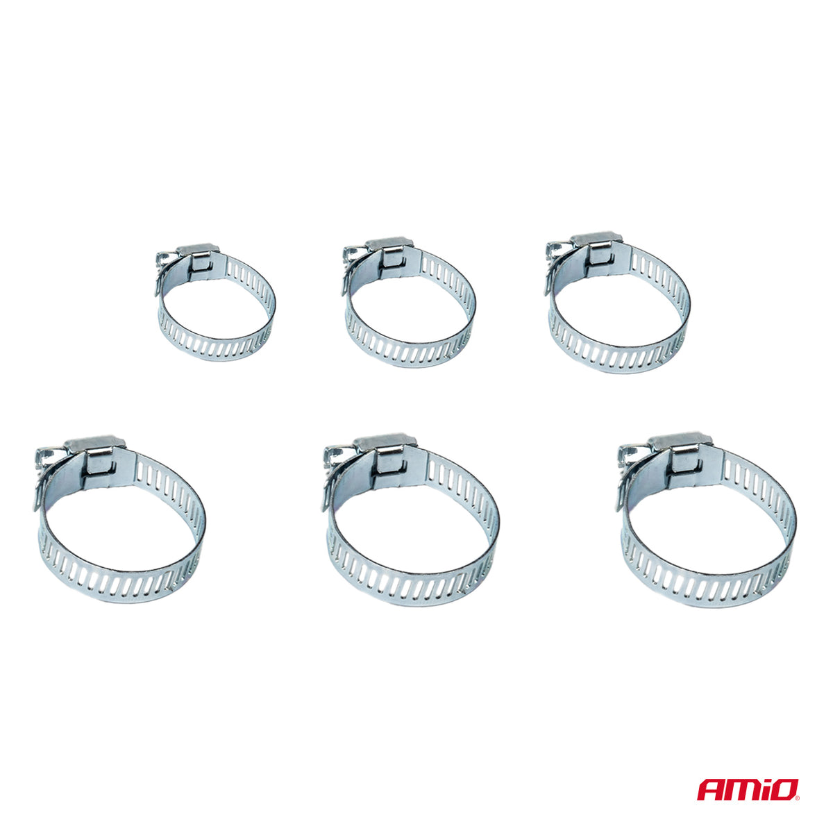 Stalen schroefklemmen set 34-delig AMiO 04126 - AMiO 04126 - afbeelding 3