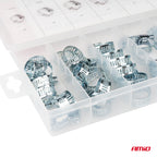 Stalen schroefklemmen set 34-delig AMiO 04126 - AMiO 04126 - afbeelding 4