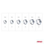 Stalen schroefklemmen set 34-delig AMiO 04126 - AMiO 04126 - afbeelding 5