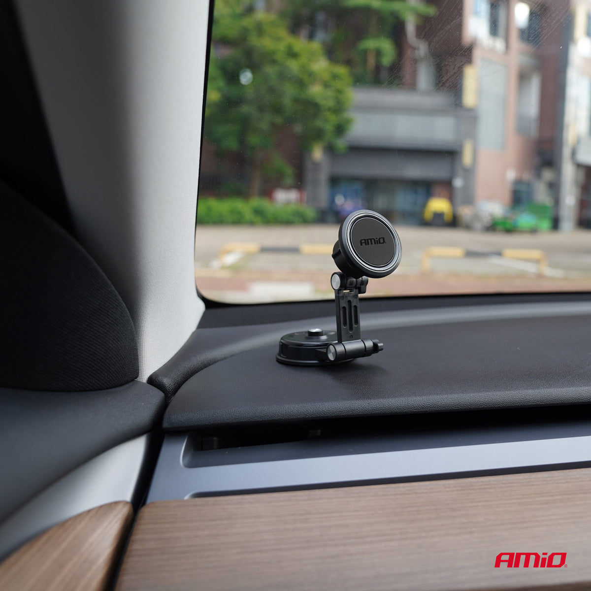 Magnetische draaibare dashboardhouder 360° AMiO 04144 - AMiO 04144 - afbeelding 10