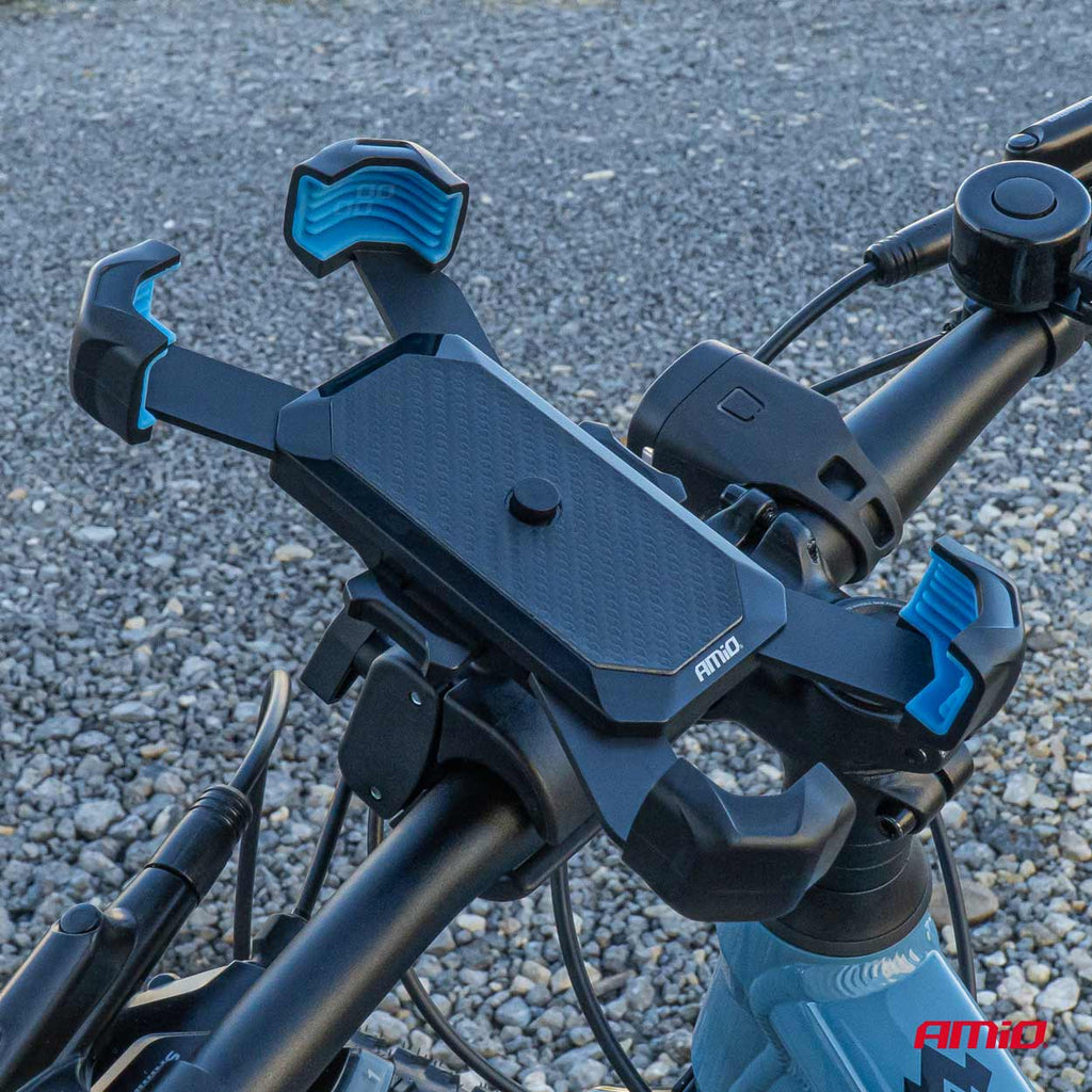 Fiets motorycle scooter roterende telefoonhouder 360° AMiO 04146 - AMiO 04146 - afbeelding 7