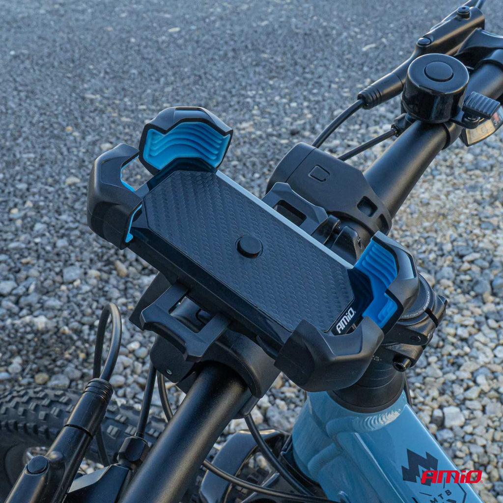 Fiets motorycle scooter roterende telefoonhouder 360° AMiO 04146 - AMiO 04146 - afbeelding 8