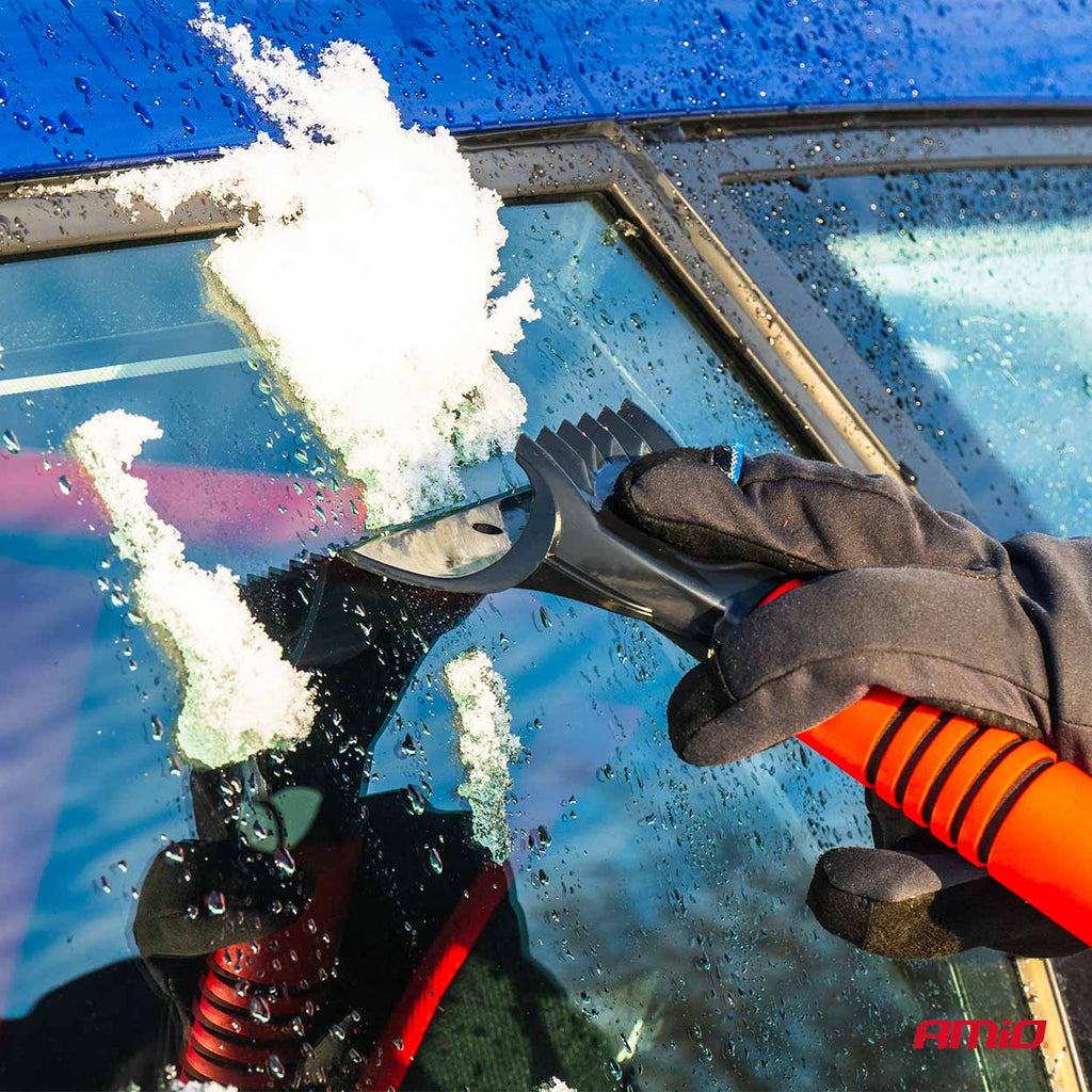 Sneeuwborstel met ijsschraper 60 cm AMiO 04148 - AMiO 04148 - afbeelding 3