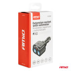 Dubbel Verlengstopcontact 2xUSB 1xUSB C 12/24V max 200W AMiO 04173 - AMiO 04173 - afbeelding 7