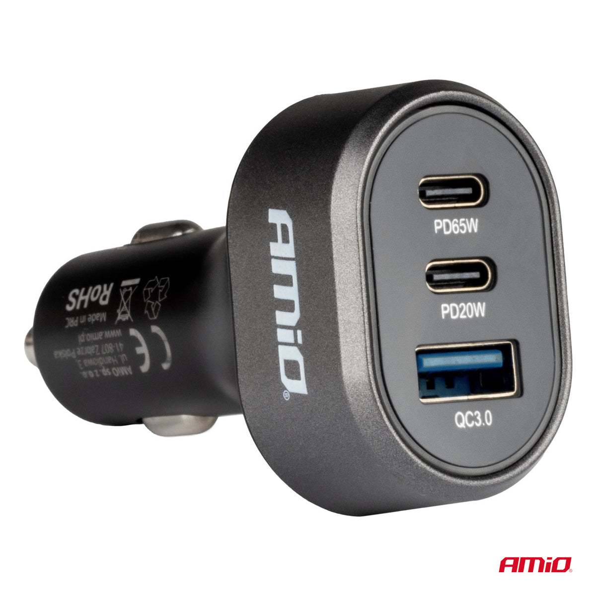 Snelle autolader 3.0 PD65W PD20W AMiO 04177 - AMiO 04177 - afbeelding 2