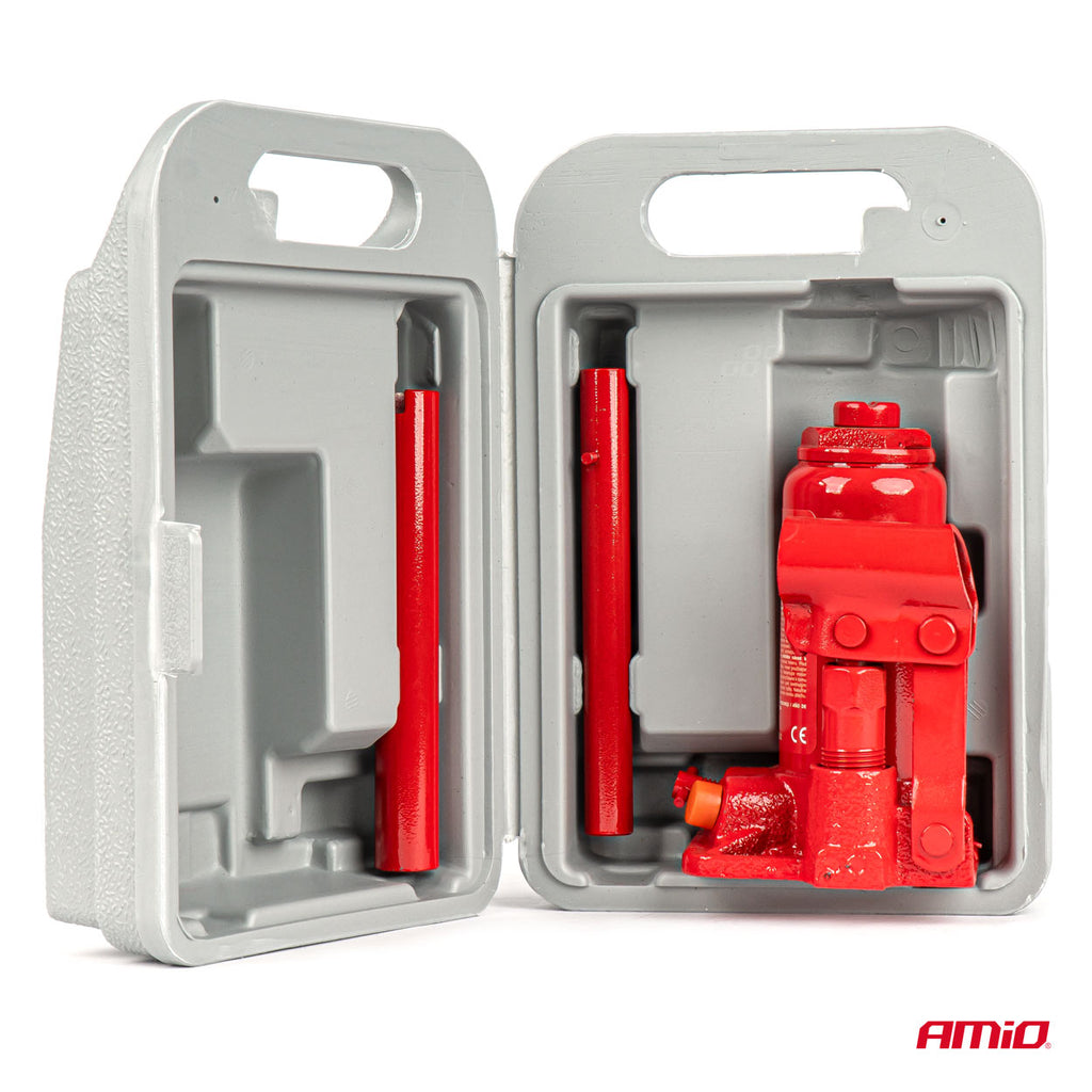 Fles hydraulische krik 2T PVC doos AMiO 04182 - AMiO 04182 - afbeelding 6