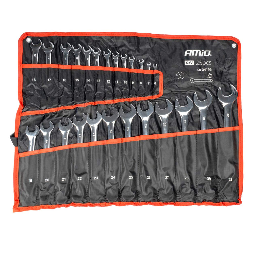 Steeksleutels set 6-32 mm 25-delig AMiO 04195 - AMiO 04195 - afbeelding 8