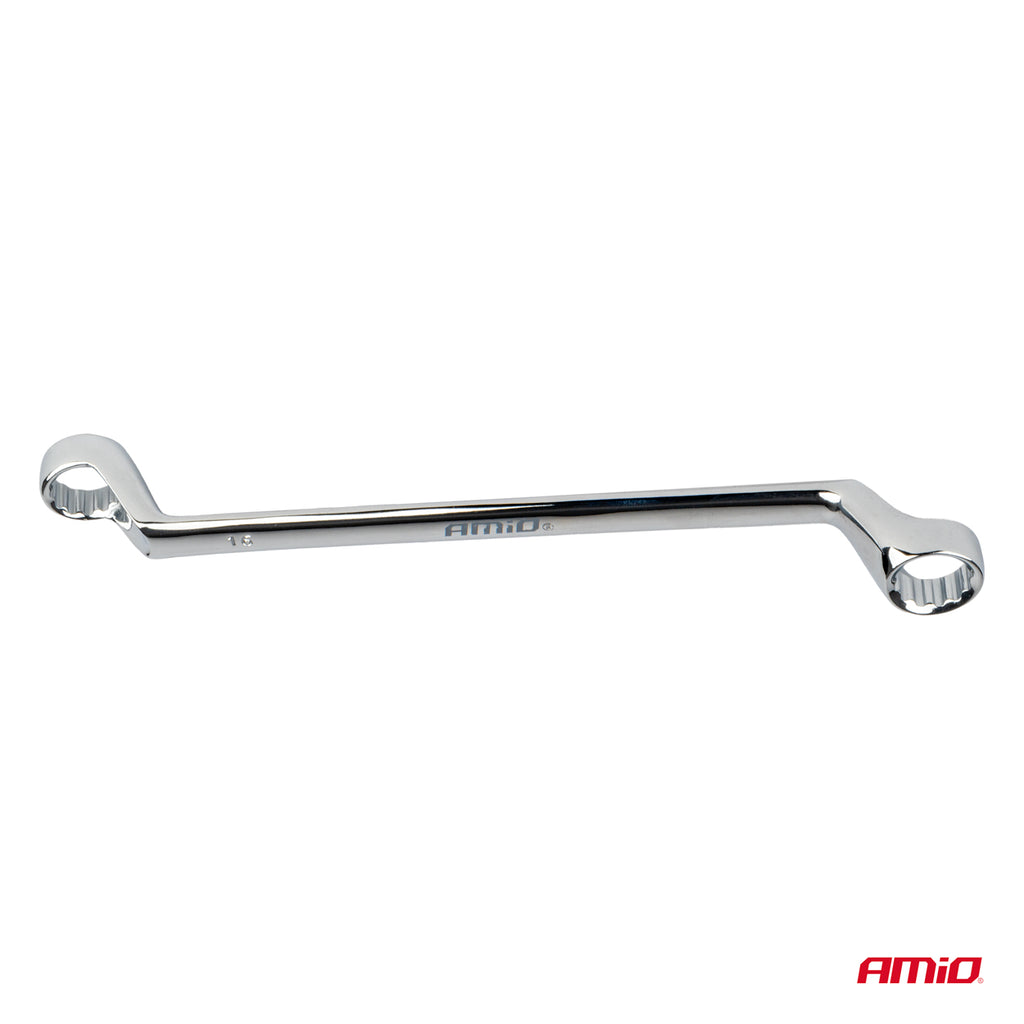 Gebogen ringsleutelset 6-22 mm 8-delig AMiO 04196 - AMiO 04196 - afbeelding 2