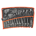 Gebogen ringsleutelset 6-32 mm 12-delig AMiO 04197 - AMiO 04197 - afbeelding 1