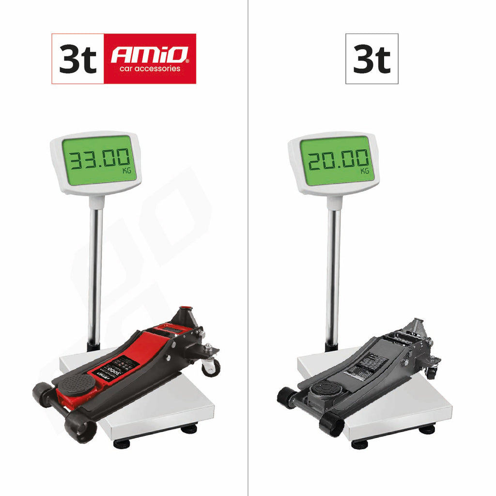 Hydraulische krik met laag profiel 3T CE 75/510mm AMiO 04215 - AMiO 04215 - afbeelding 9