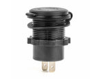 Dual USB C auto lader12/24V 6.0A max rood verlicht