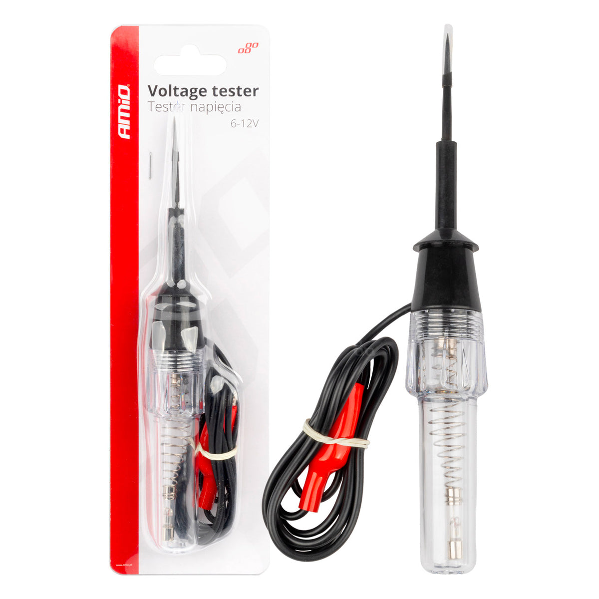 Spanning metaal tester Krokodillenklem 6-12V AMiO 04272 - AMiO 04272 - afbeelding 7
