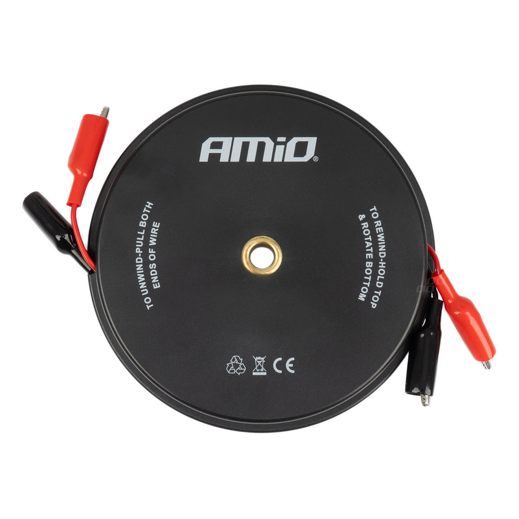 Intrekbaar meetsnoer 2x9m AMiO 04275 - AMiO 04275 - afbeelding 1