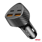 Autolader 50W 2xUSB-A + 2xUSB-C AMiO 04284 - AMiO 04284 - afbeelding 2