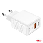 Wandlader Snellader GaN 38W USB-A + USB-C AMiO 04287 - AMiO 04287 - afbeelding 4