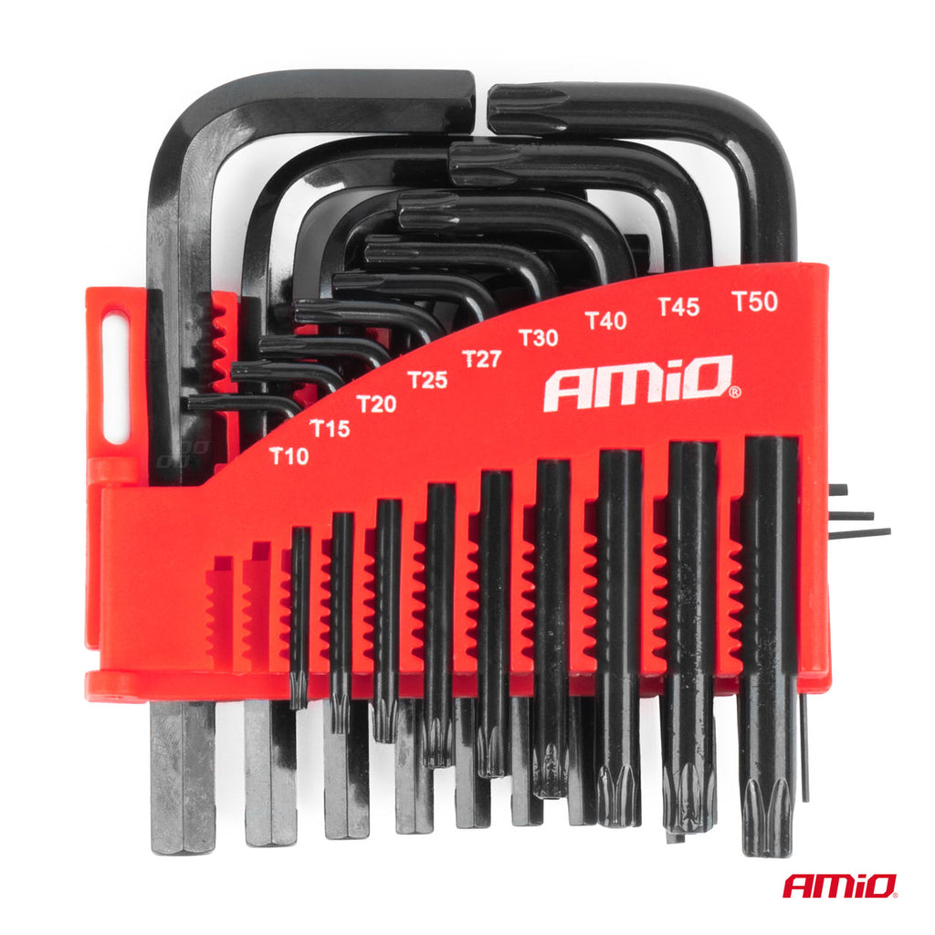Imbus inbussleutel CRV zwart 22st AMiO 04297 - AMiO 04297 - afbeelding 2