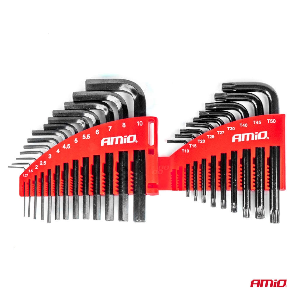 Imbus inbussleutel CRV zwart 22st AMiO 04297 - AMiO 04297 - afbeelding 4