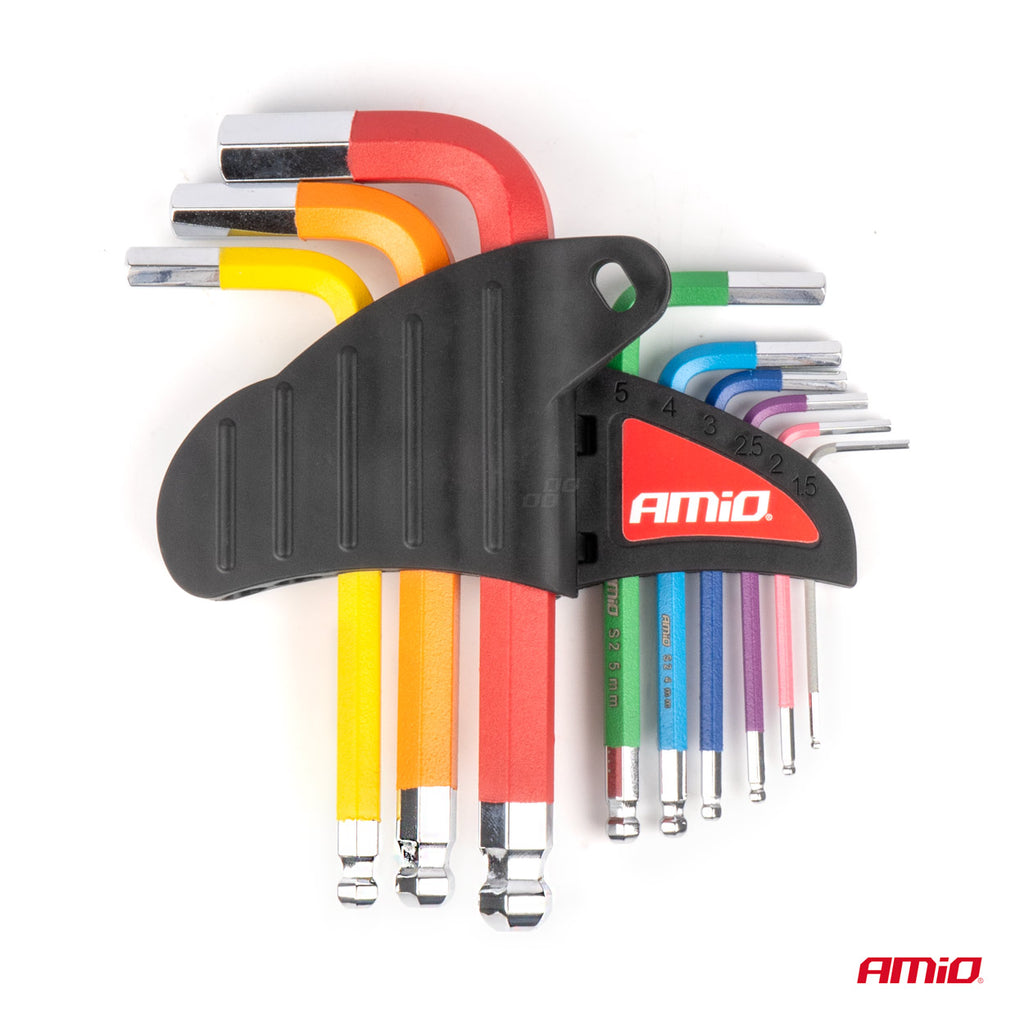 Imbus inbussleutels S2 9-delig AMiO 04298 - AMiO 04298 - afbeelding 3