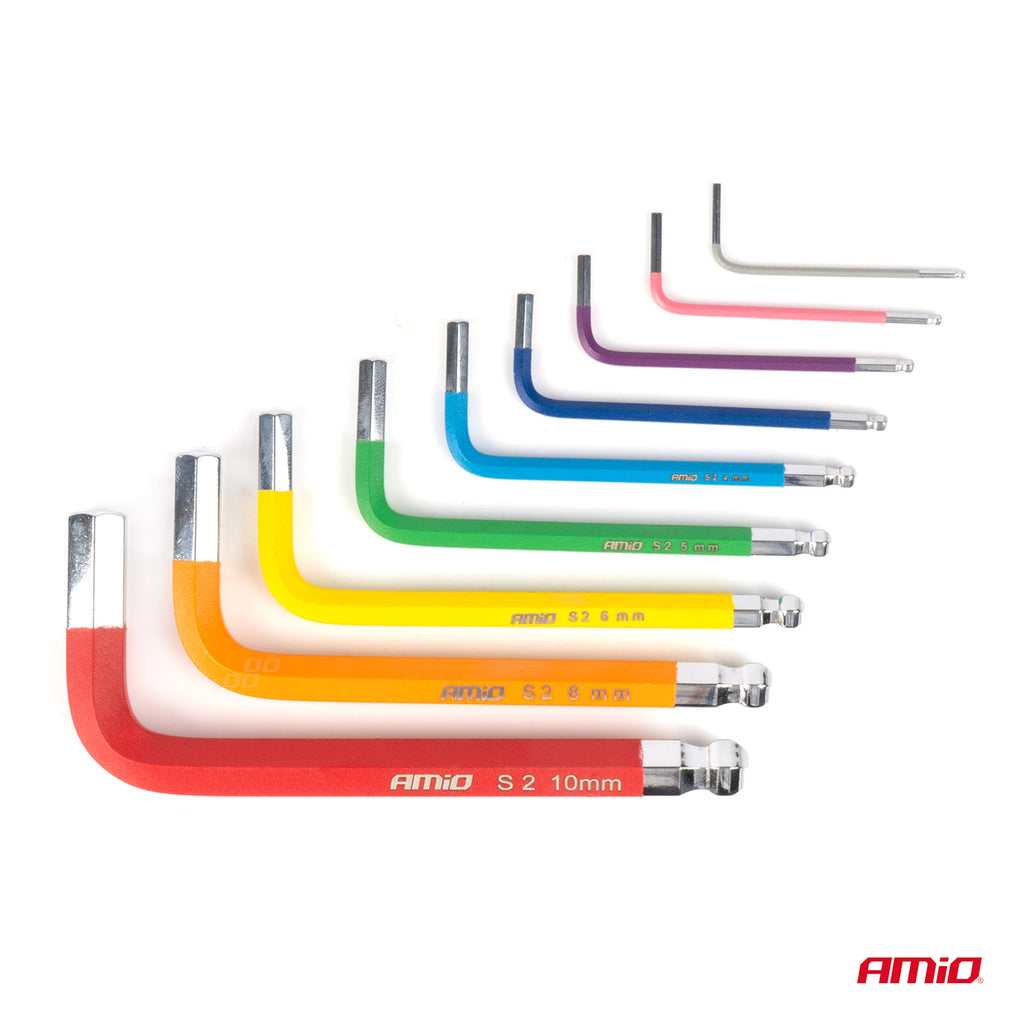 Imbus inbussleutels S2 9-delig AMiO 04298 - AMiO 04298 - afbeelding 4