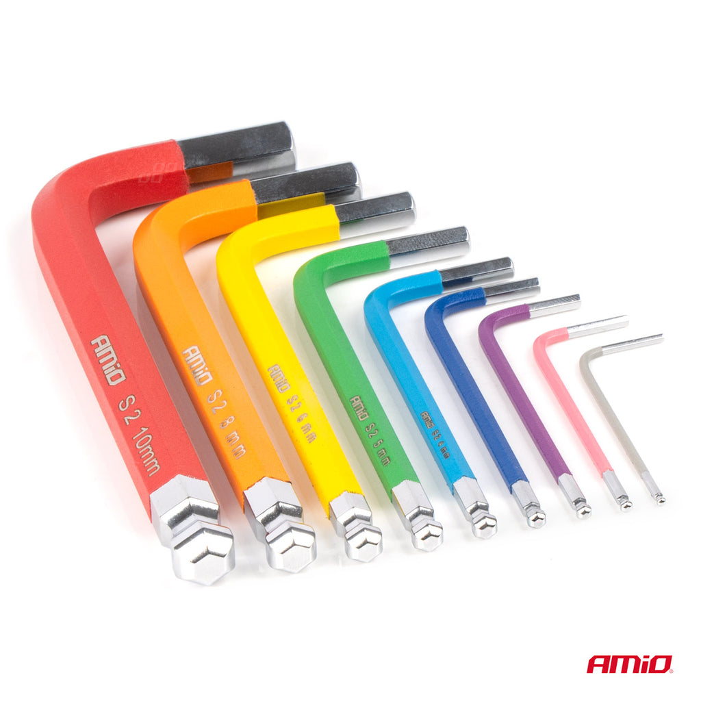 Imbus inbussleutels S2 9-delig AMiO 04298 - AMiO 04298 - afbeelding 5