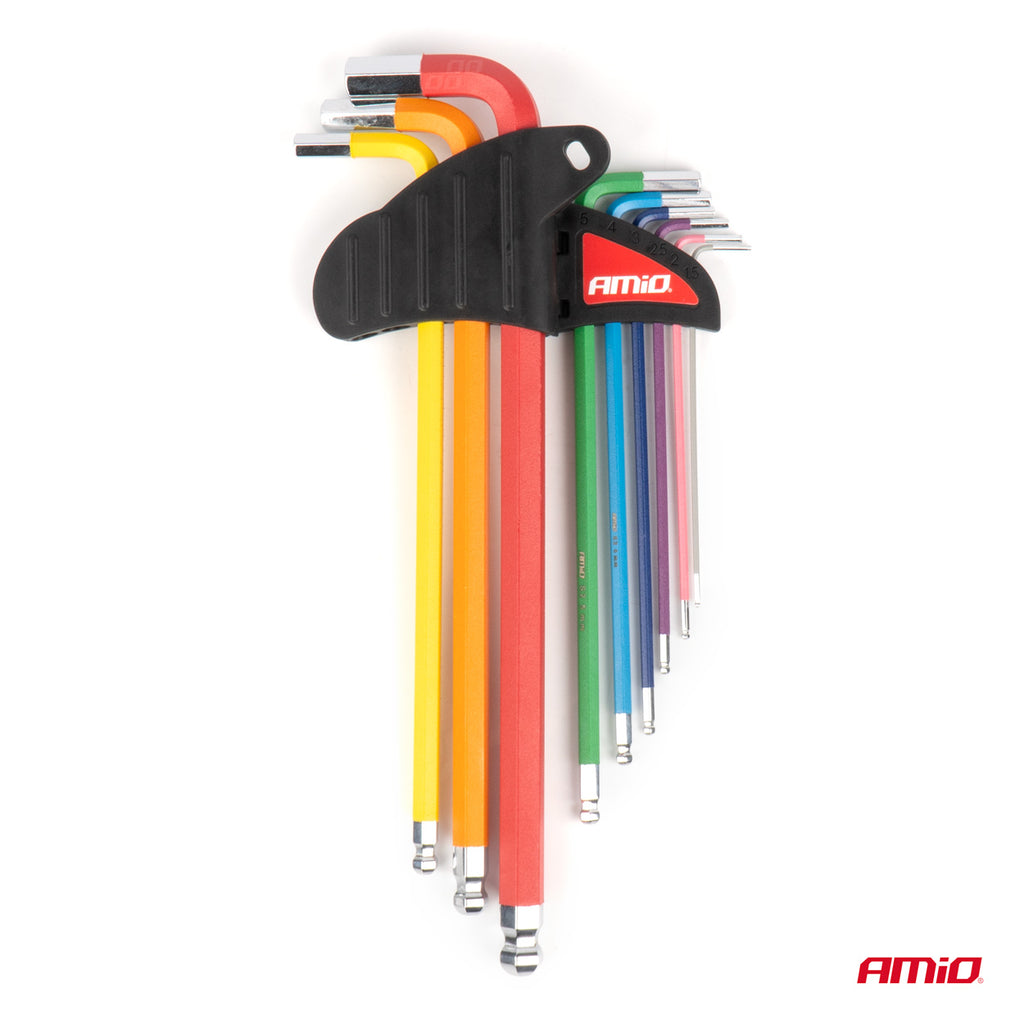 Imbus inbussleutels S2 9-delig AMiO 04299 - AMiO 04299 - afbeelding 3