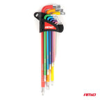 Torx sleutels S2 9st AMiO 04301 - AMiO 04301 - afbeelding 2