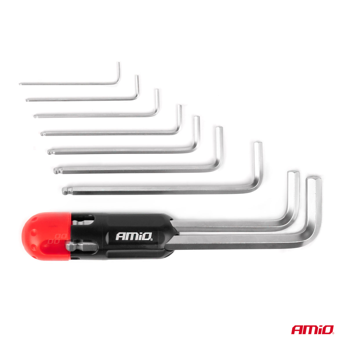 Imbus inbussleutels CRV 9st AMiO 04302 - AMiO 04302 - afbeelding 4