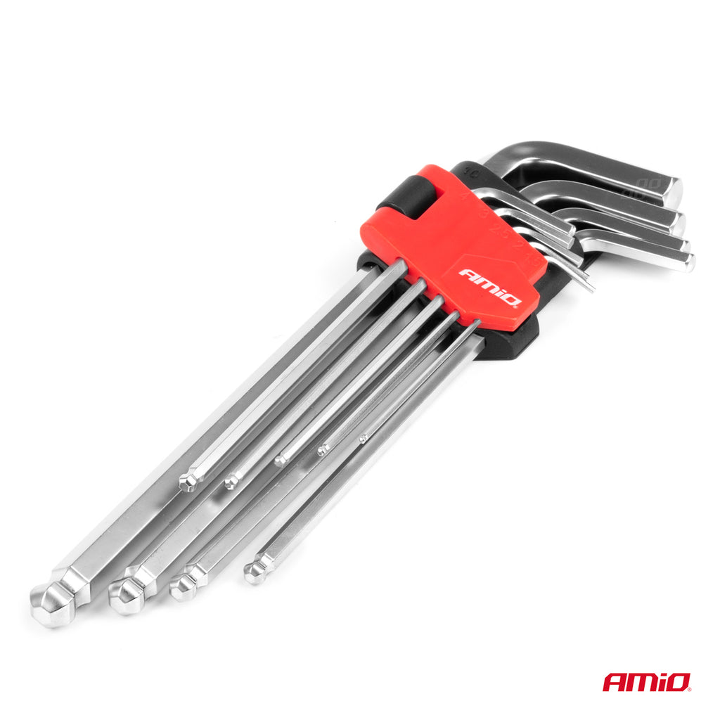 Imbus inbussleutels CRV 9st AMiO 04303 - AMiO 04303 - afbeelding 2