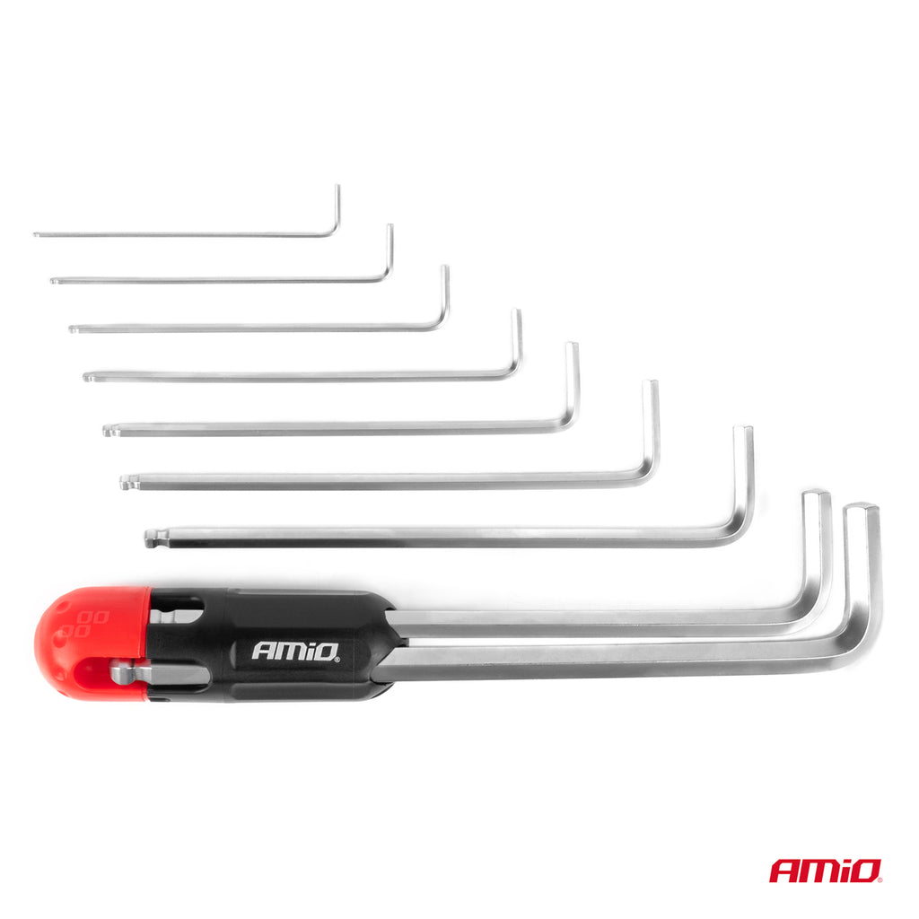 Imbus inbussleutels CRV 9st AMiO 04303 - AMiO 04303 - afbeelding 4