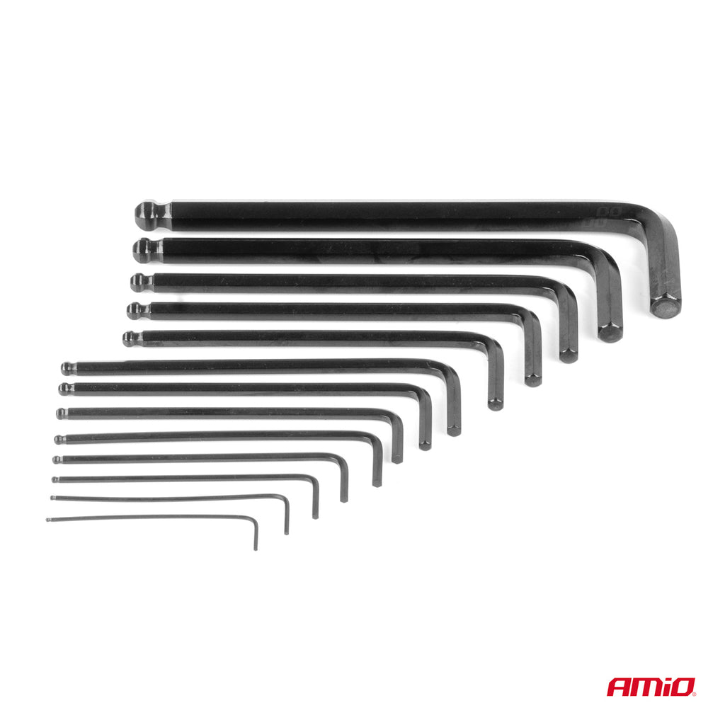 Imbus inbussleutels CRV zwart 13st AMiO 04304 - AMiO 04304 - afbeelding 4