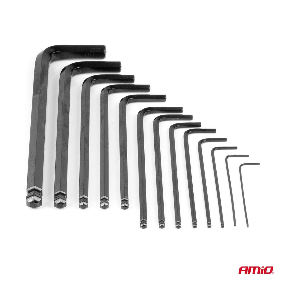 Imbus inbussleutels CRV zwart 13st AMiO 04304 - AMiO 04304 - afbeelding 5