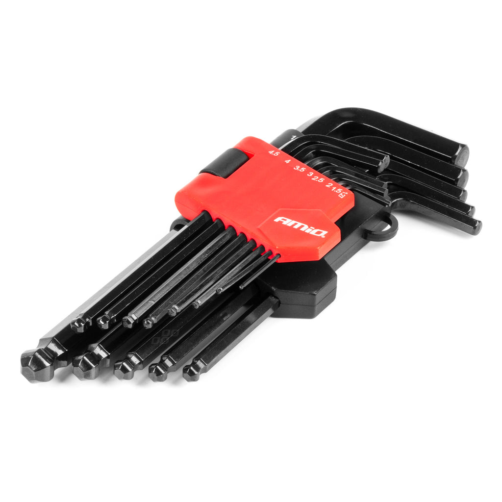 Imbus inbussleutels CRV zwart 13st AMiO 04304 - AMiO 04304 - afbeelding 6