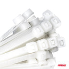 Witte kabelbinders 2,5×150mm 100 stuks AMiO 04306 - AMiO 04306 - afbeelding 3