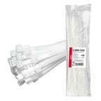 Witte kabelbinders 4,8×350mm 100 stuks AMiO 04312 - AMiO 04312 - afbeelding 6