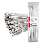 RVS metalen klemmen 4.6x400mm 100 stuks AMiO 04325 - AMiO 04325 - afbeelding 1