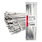 RVS metalen klemmen 7,9x400mm 100 stuks AMiO 04326 - AMiO 04326 - afbeelding 1