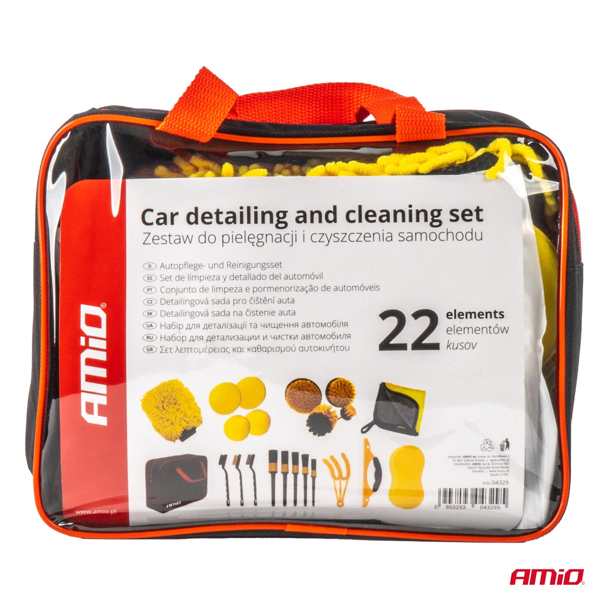 Auto detaillering en reiniging set AMiO-04329 - AMiO 04329 - afbeelding 10