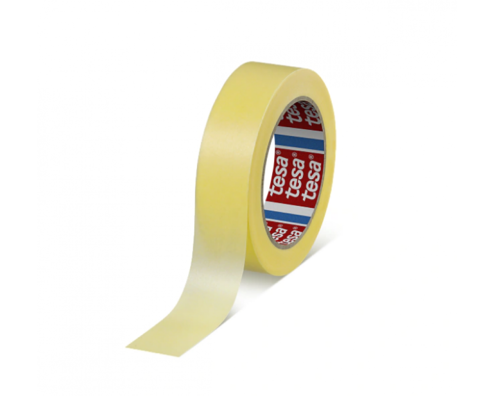 Tesa Precision Mask Indoor 04334 L.30mtr x B.38mm Geel (Per 3 Stuks) - Antennes & Klein inbouwmateriaal - artikel 04334-00123
