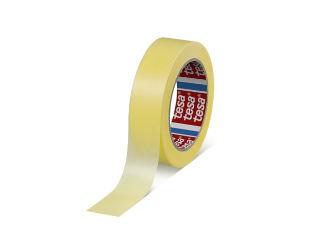 Tesa Precision Mask Indoor 04334 L.30mtr x B.38mm Geel (Per 3 Stuks) - Antennes & Klein inbouwmateriaal - artikel 04334-00123