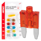 LED Autoblad standaard zekeringen, assortiment AMiO 04340 - AMiO 04340 - afbeelding 1