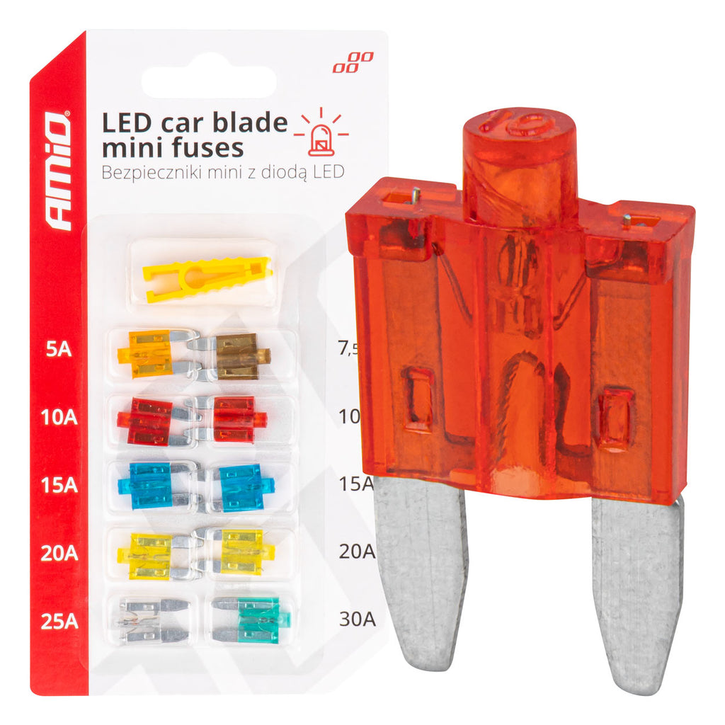 LED Autoblad standaard zekeringen, assortiment AMiO 04340 - AMiO 04340 - afbeelding 6